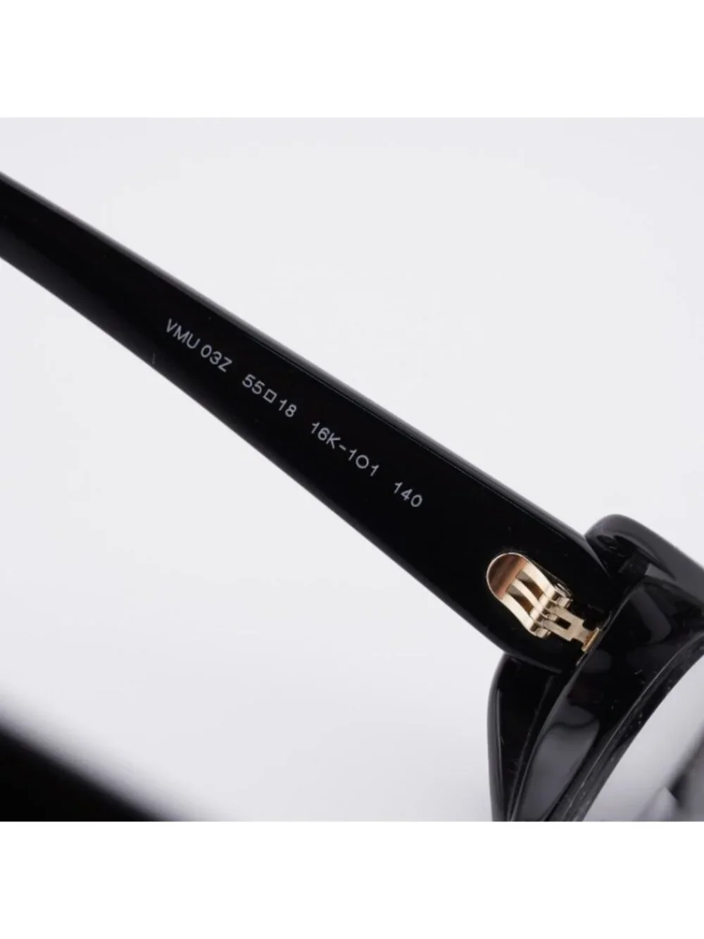 Miu Miu MU 03ZV 16K1O1 Eyeglasses Black 55mm Oval Frame